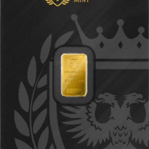 Sztabka Złota 1g - Germania Mint Safepack - AU999,9