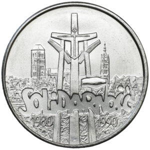 100.000 złotych 1990 Solidarność odmiana C