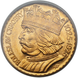 II RP - 10 zł 1925 Bolesław Chrobry - MS65 PCGS