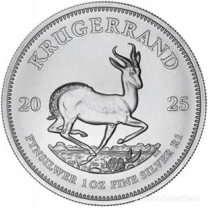 Krugerrand 2025 - moneta w kapslu ochronnym - 1oz Ag999